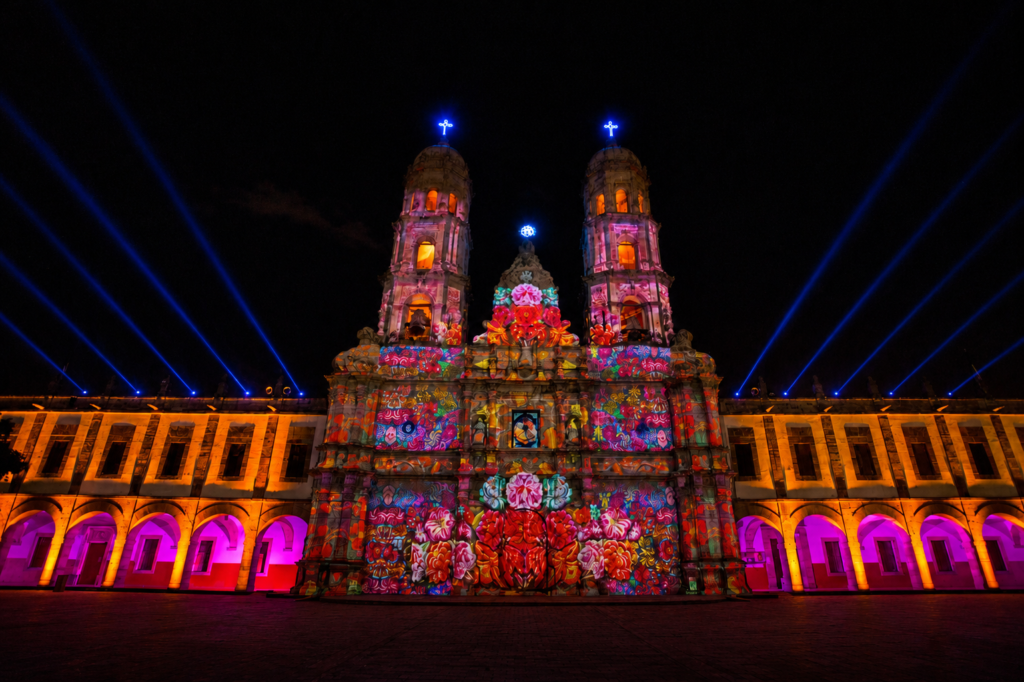 Video Mapping Basilica de Zapopan
