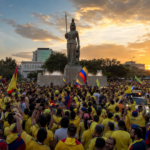 Banderazo Colombia en la Minerva